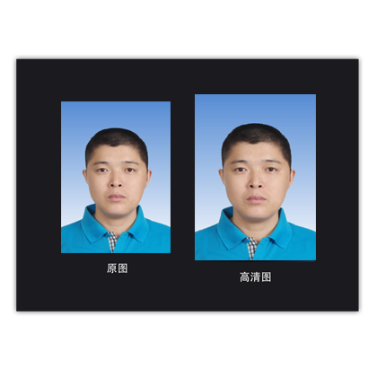 证件照增强，人像修复增强